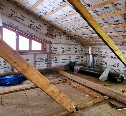 Дом из бруса в КП Николина поляна