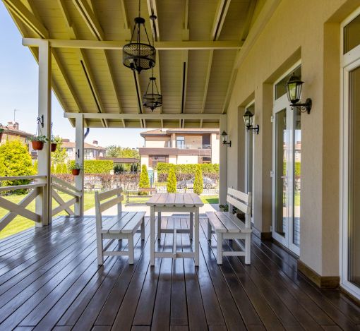 Дом с террасой в КП Покровский