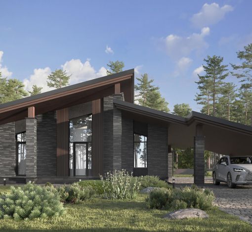 Дом шале в КП Зиккурат