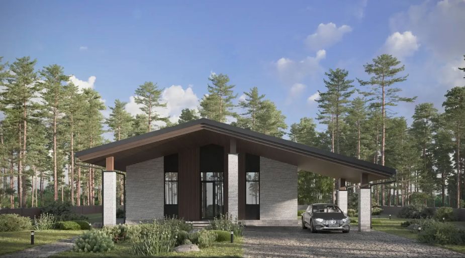 Дом шале в КП Зиккурат