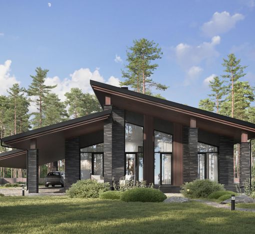 Дом шале в КП Зиккурат