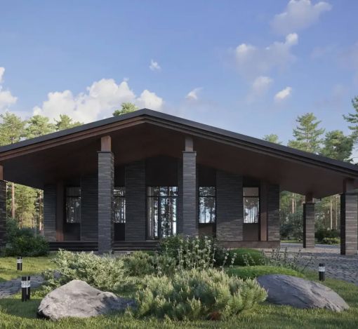 Дом шале в КП Зиккурат