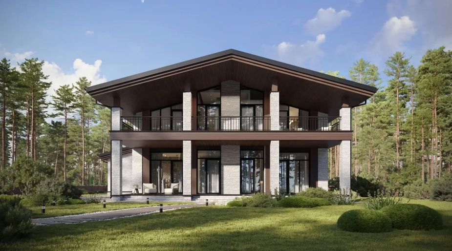 Дом шале в КП Зиккурат