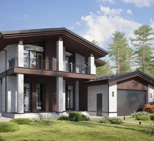 Дом шале в КП Зиккурат