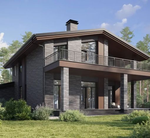 Дом шале в КП Зиккурат