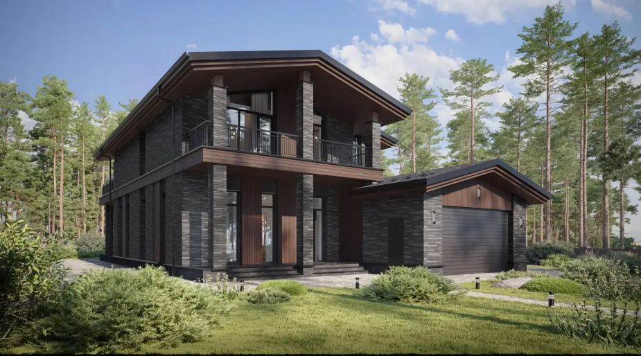 Дом шале в КП Зиккурат