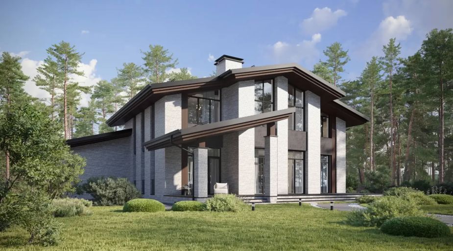 Дом шале в КП Зиккурат