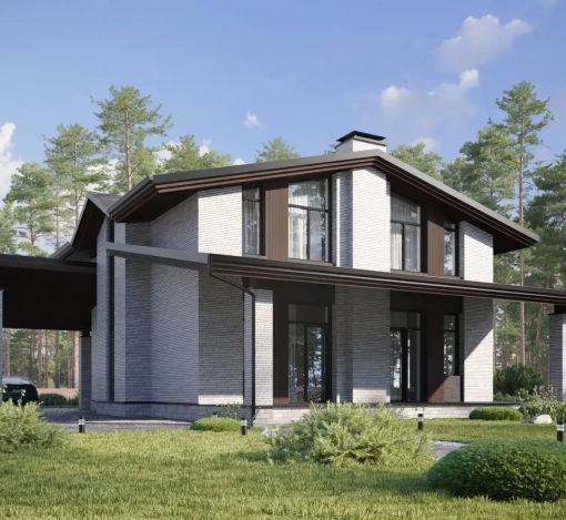 Дом шале в КП Зиккурат