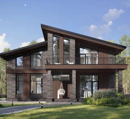 Дом шале в КП Зиккурат