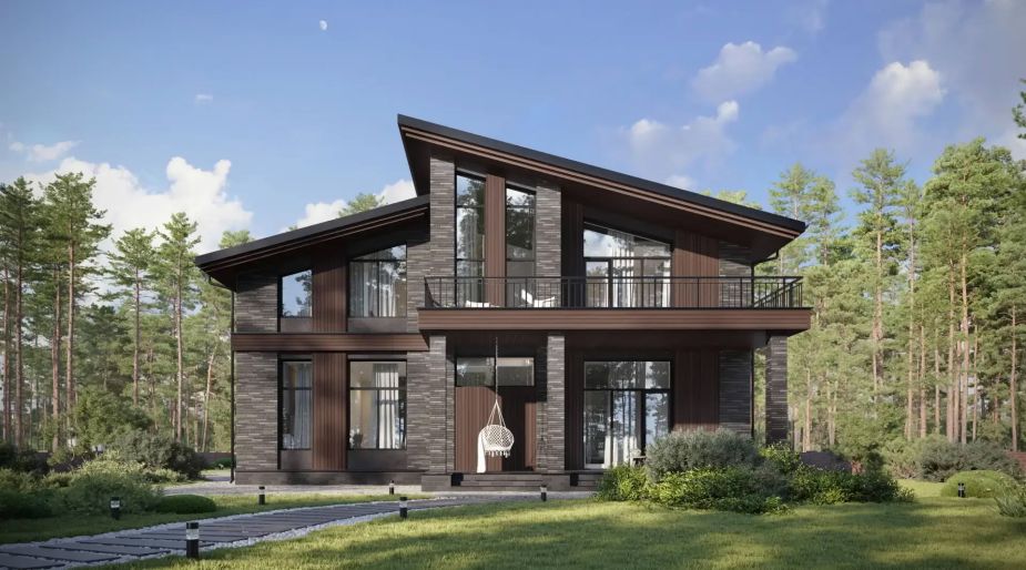 Дом шале в КП Зиккурат