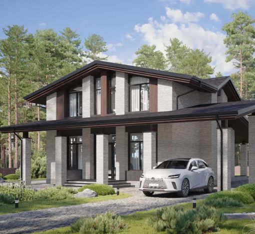 Дом шале в КП Зиккурат