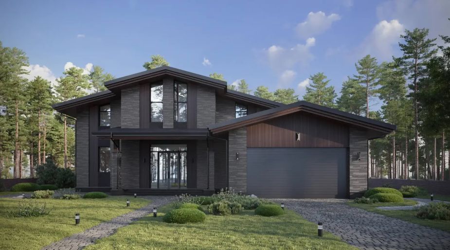 Дом шале в КП Зиккурат