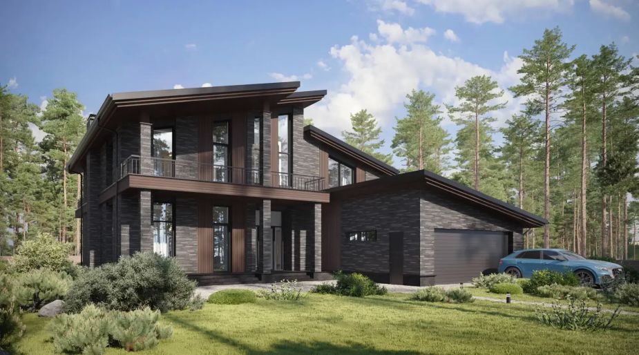 Дом шале в КП Зиккурат