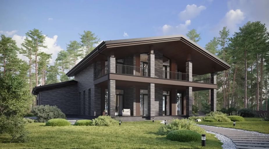 Дом шале в КП Зиккурат