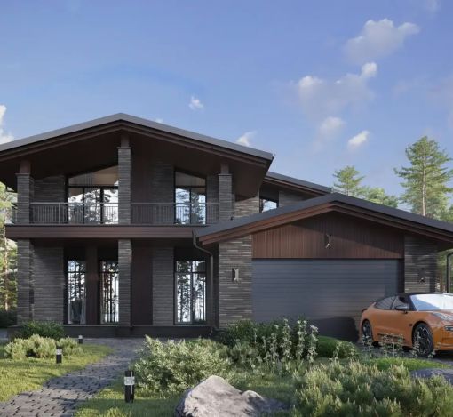 Дом шале в КП Зиккурат