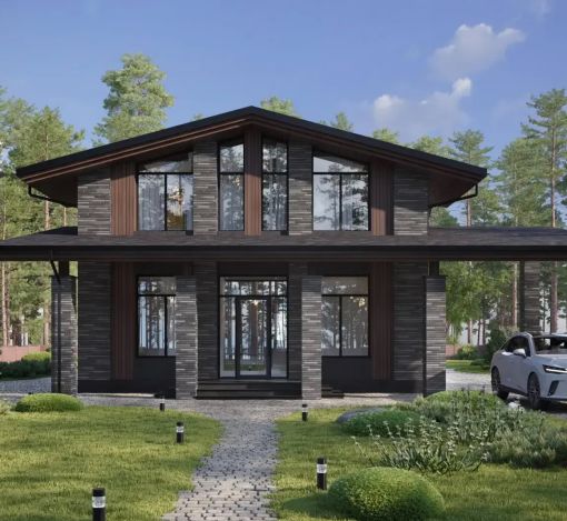 Дом шале в КП Зиккурат