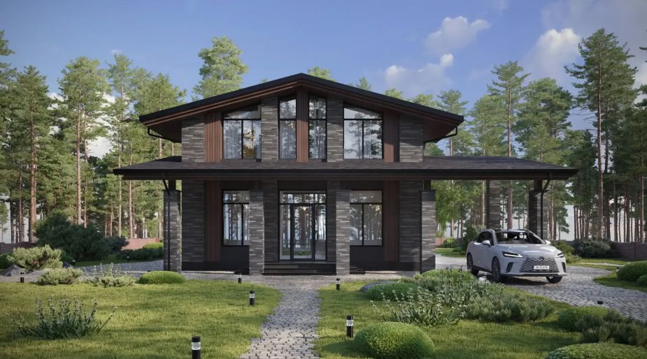 Дом шале в КП Зиккурат