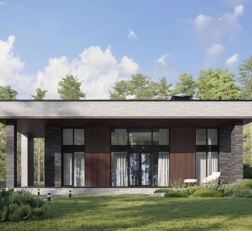 Дом хай-тек в КП Зиккурат