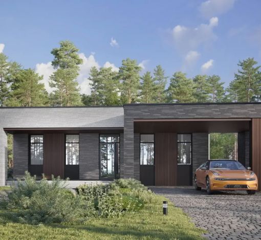 Дом хай-тек в КП Зиккурат