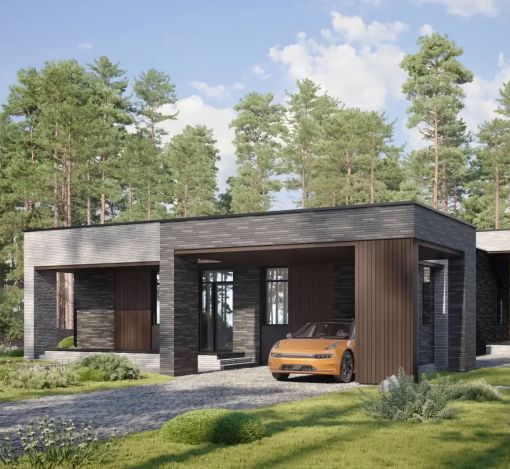 Дом хай-тек в КП Зиккурат