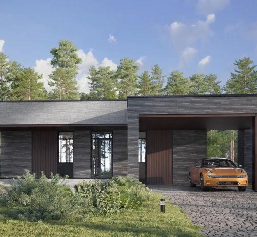 Дом хай-тек в КП Зиккурат