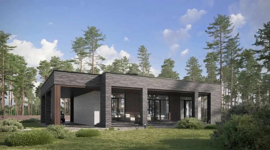 Дом хай-тек в КП Зиккурат