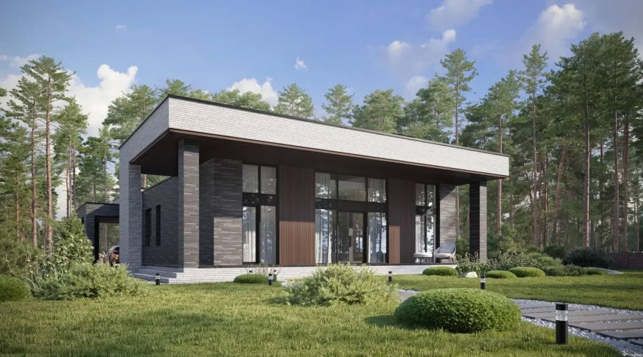 Дом хай-тек в КП Зиккурат