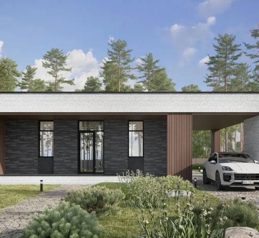 Дом хай-тек в КП Зиккурат