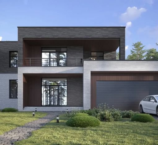 Дом хай-тек в КП Зиккурат