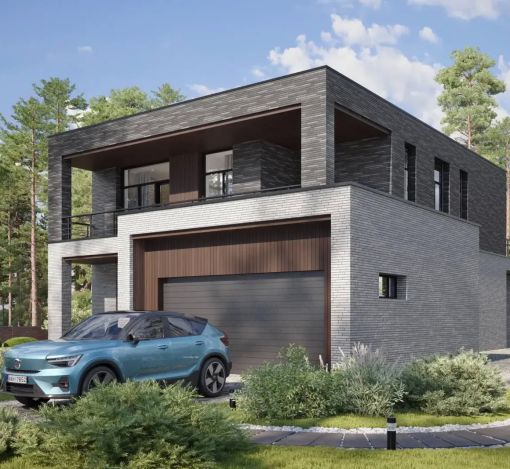 Дом хай-тек в КП Зиккурат