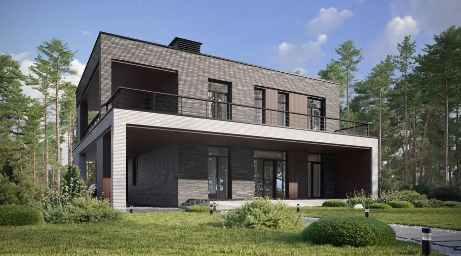 Дом хай-тек в КП Зиккурат