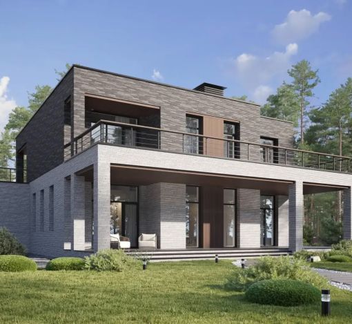 Дом хай-тек в КП Зиккурат