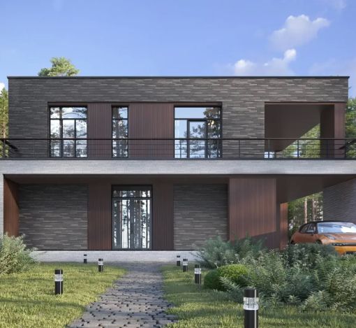 Дом хай-тек в КП Зиккурат