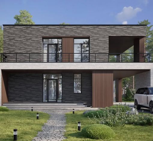 Дом хай-тек в КП Зиккурат