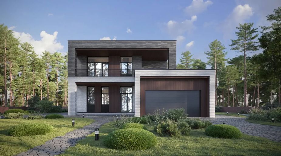 Дом хай-тек в КП Зиккурат