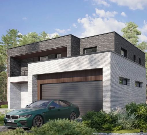 Дом хай-тек в КП Зиккурат