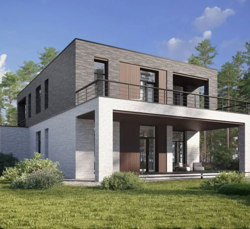 Дом хай-тек в КП Зиккурат