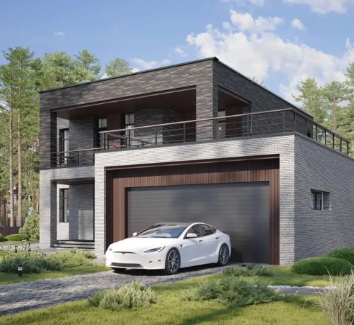 Дом хай-тек в КП Зиккурат