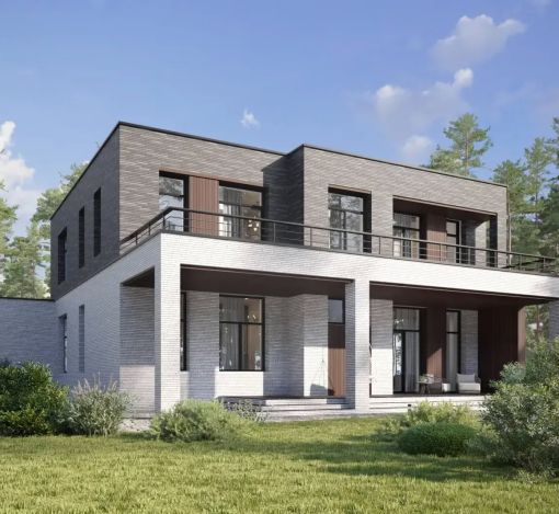 Дом хай-тек в КП Зиккурат