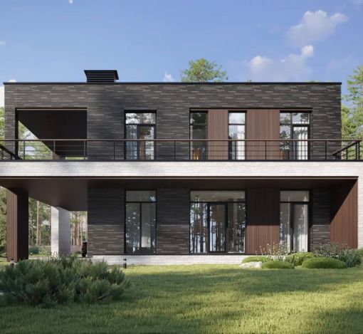 Дом хай-тек в КП Зиккурат