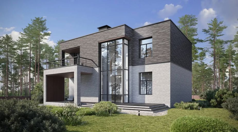 Дом хай-тек в КП Зиккурат