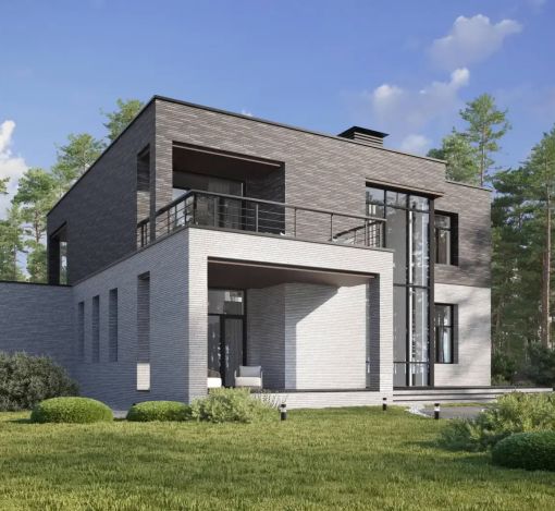 Дом хай-тек в КП Зиккурат