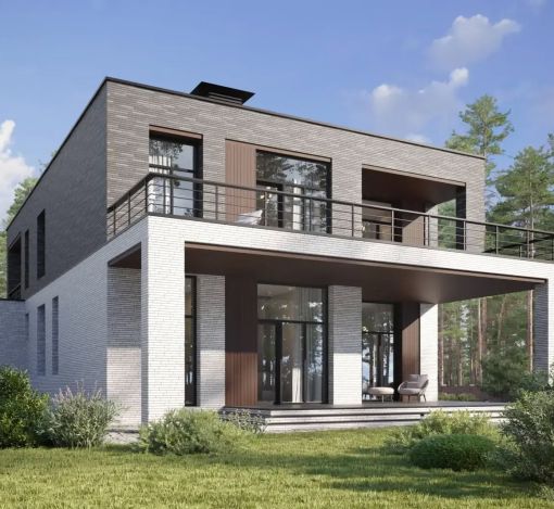 Дом хай-тек в КП Зиккурат