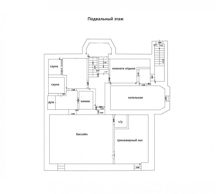 Дом с парком в Поздняково