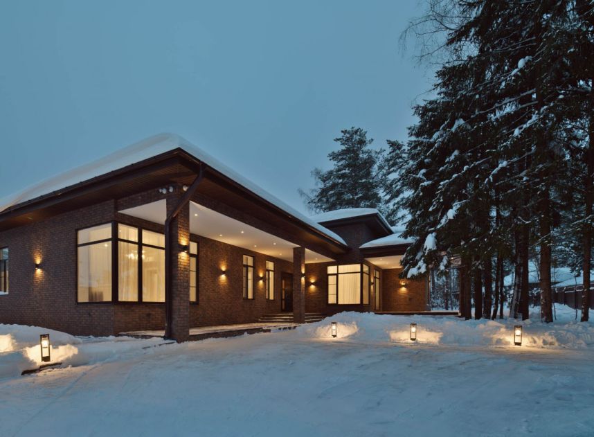 Одноэтажный дом в СК Липка