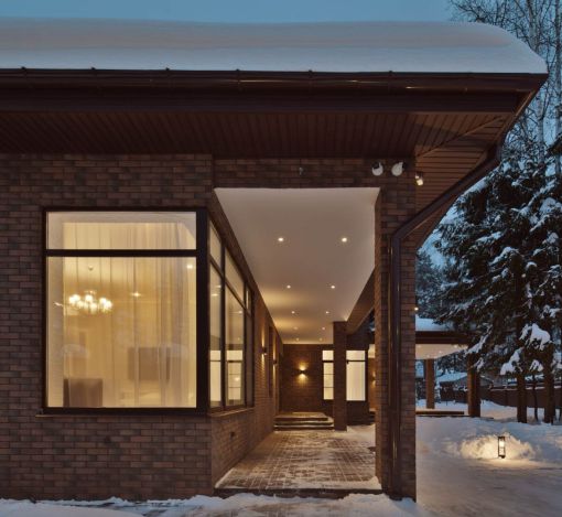 Одноэтажный дом в СК Липка