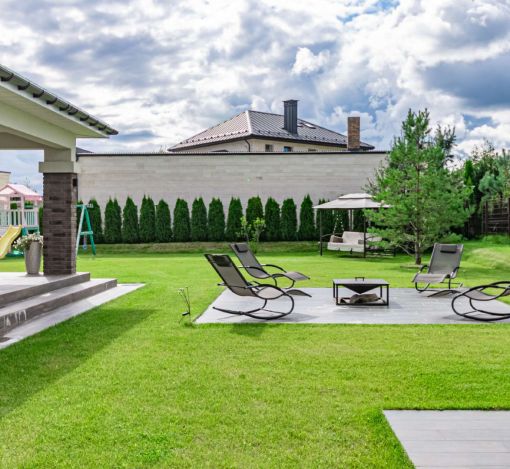 Дом в стиле Райта в Новорижском