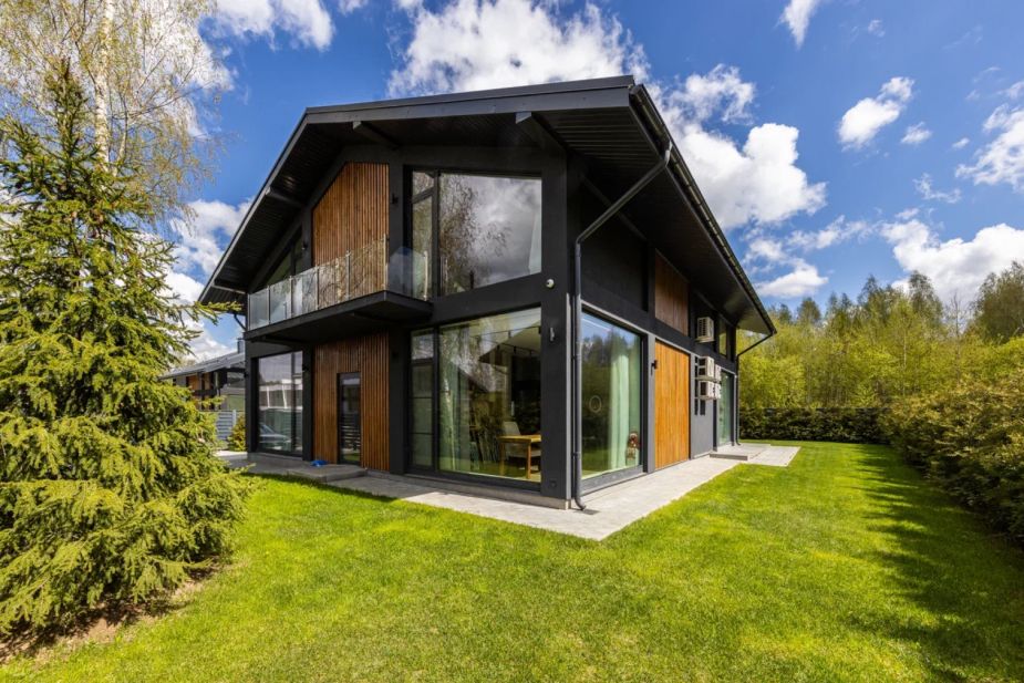 Фахверк в КП Рига парк