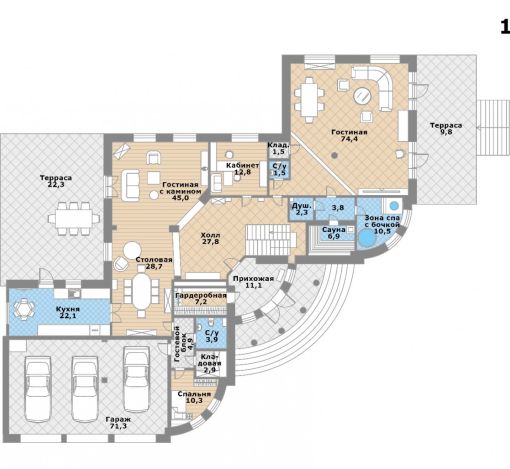 Резиденция в КП Третья охота