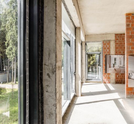 Дом под отделку в КП Лесные Зори